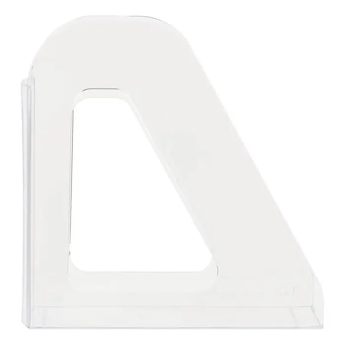 Лоток для бумаг вертикальный "Фаворит", прозрачный