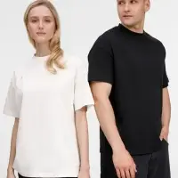 Футболка оверсайз унисекс Sinkopa, молочно-белая, размер XL/XXL