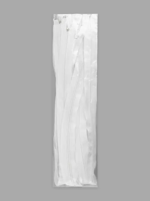 Молния &laquo;Спираль&raquo;, №5, разъёмная, замок автомат, 80 см, белая