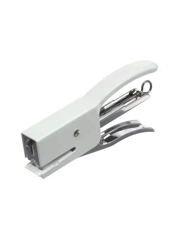 Степлер плаер №24/6 до 20 листов, скобы 24/6, для сшивания на весу, стальной, МИКС