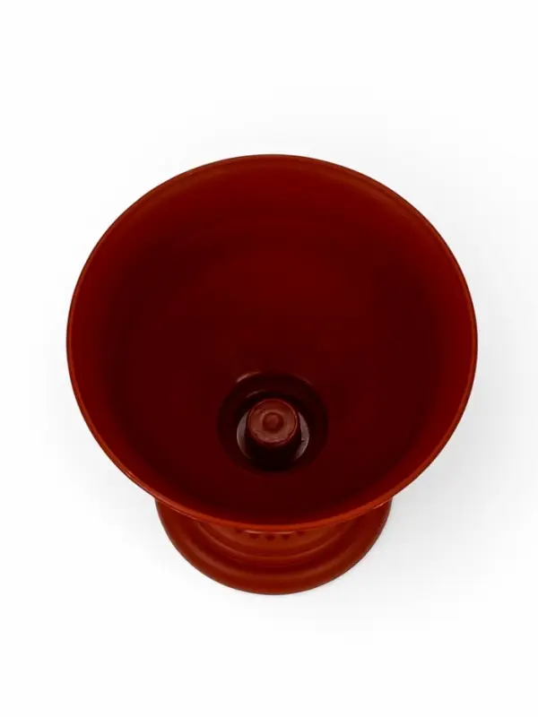 Вазон для цветов &laquo;Венеция&raquo;, 600 мл, d=14 см, h=14 см, пластиковый, коричневый