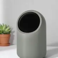 Ведро для мусора сенсорное настольное SAVANNA, 2 л, серое
