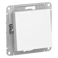 Переключатель одноклавишный ATLASDESIGN AQUA IP44 схема 6 10АХ механизм белый