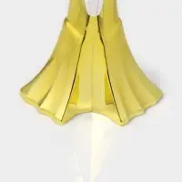 Башня пивная Gold, колба с подсветкой, 3 л, пластик, батарейки cr 2032, золотистая