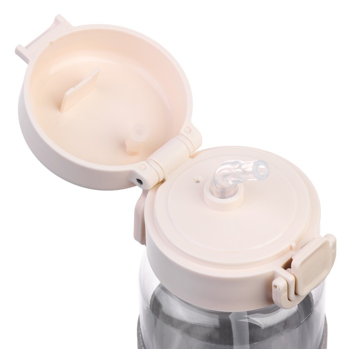 Бутылка для воды, 480 мл, серая Бутылка для воды, 480 мл, серая