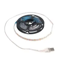 Фитолента для растений Luazon Lighting, светодиодная, 10.3 Вт, 2 м, IP65, 5 В, 60 LED/м, USB, SMD5050, мультиспектральная