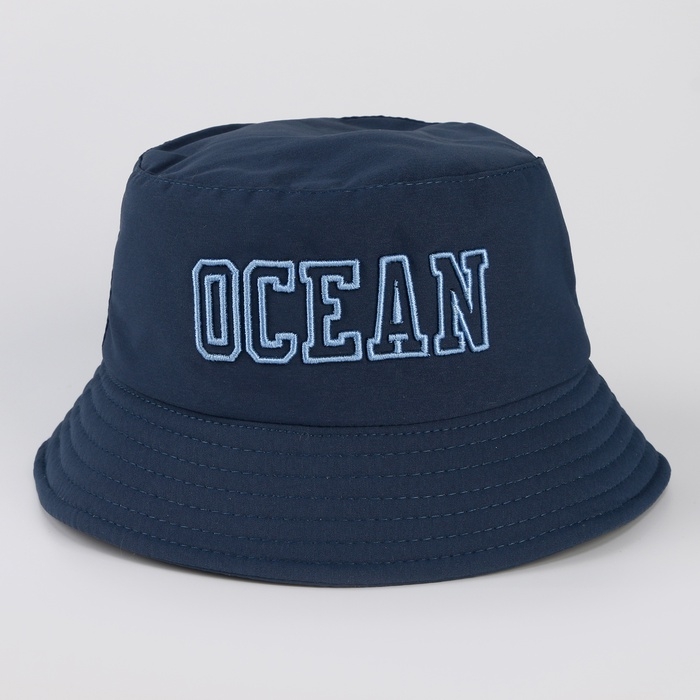 Панама детская для мальчика Ocean, цвет синий, р-р 54 Панама детская для мальчика Ocean, цвет синий, р-р 54
