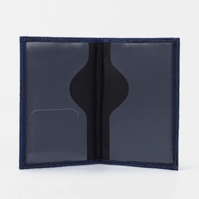 Обложка для паспорта, цвет тёмно-синий Обложка для паспорта, цвет тёмно-синий