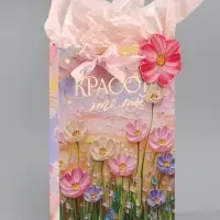 Пакет ламинированный &laquo;Красота&raquo;, 22.3&times;9&times;35 см