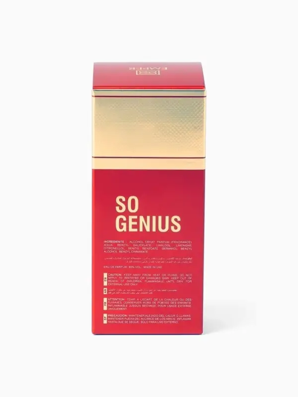 Парфюмерная вода женская Emper SO GENIUS, 25 мл (по мотивам So Scandal! Jean Paul Gaultier)