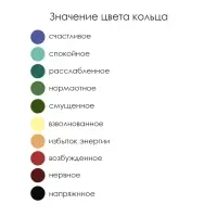 Кольцо «Настроение» спаси и сохрани, размер МИКС, цветные в серебре