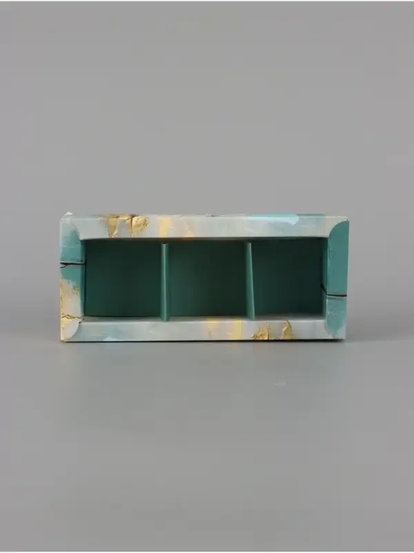 Коробка под 3 конфеты с ячейками &laquo;Текстура&raquo;, 14.5&times;6&times;3 см