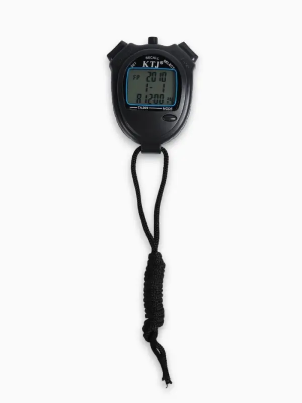 Секундомер ТА 299/2100, 8.2&times;6.5&times;2 см, 99 отсечек, обратный отсчёт, будильник, часы, календарь