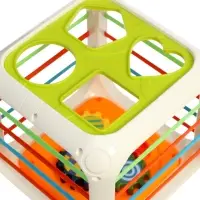 Сортер "Кубик" с шестеренками и фигурами