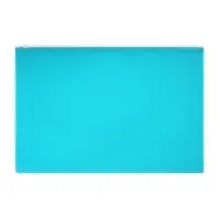 Набор папок-конвертов на ZIP-молнии A4, 180 мкм, Calligrata &laquo;Акварель&raquo;, полупрозрачные, 5 штук, МИКС