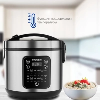 Мультиварка HYMC-2401 5л 900Вт серебристый черный