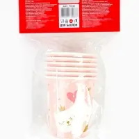 Стаканы (250 мл) Котенок Принцесса, 6 шт.