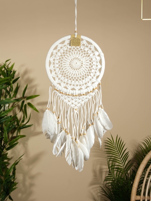 Ловец снов Ловец снов "Белый цветок" 22х75 см.