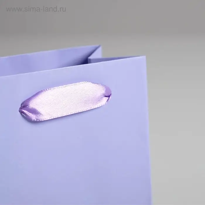 Пакет подарочный, упаковка, &laquo;Сиреневый&raquo;, 12&times;15&times;5.5