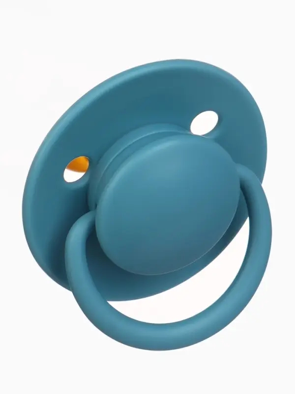 Набор классических пустышек, 2 шт., латекс, серый/серо-синий, в контейнере, от 6 мес., M&B Набор классических пустышек, 2 шт., латекс, серый/серо-синий, в контейнере, от 6 мес., M&B