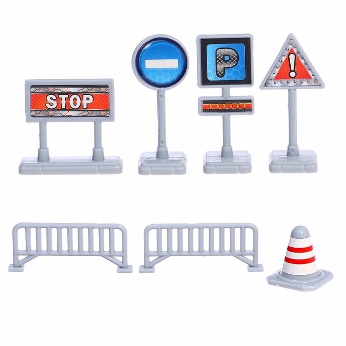 Парковка детская «Аэропорт», подвижные элементы, с аксессуарами Парковка детская «Аэропорт», подвижные элементы, с аксессуарами