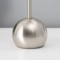 Лампа настольная RISALUX &laquo;Найла&raquo;, Е27, 3 Вт, серебристая, 23&times;23&times;51.5 см