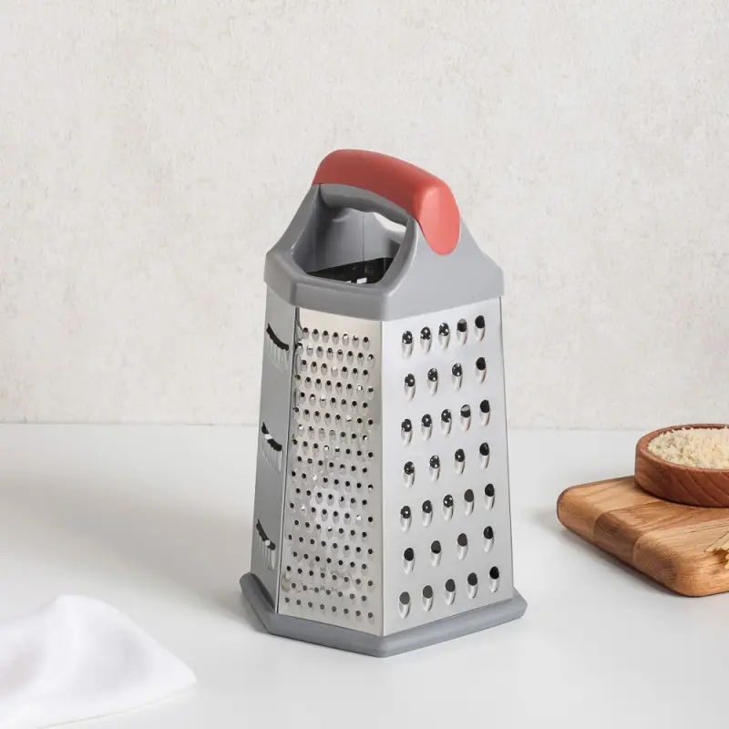 VETTA Терка 6-и сторонняя 22см, нерж.сталь