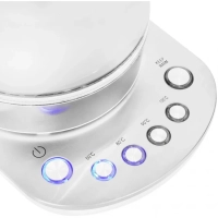 Чайник HYK-G4033 1.7л. 2200Вт белый