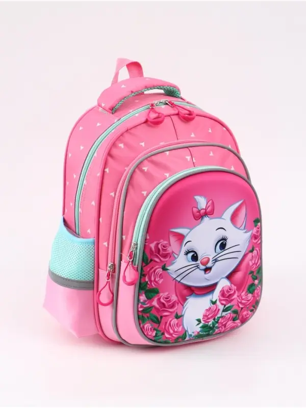 Рюкзак школьный с эргономичной спинкой &laquo;Коты аристократы&raquo;