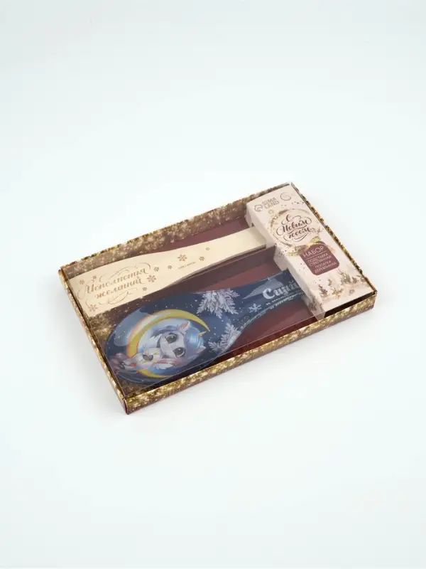 Набор «Сияй в Новом году», подставка под ложку, лопатка Набор «Сияй в Новом году», подставка под ложку, лопатка