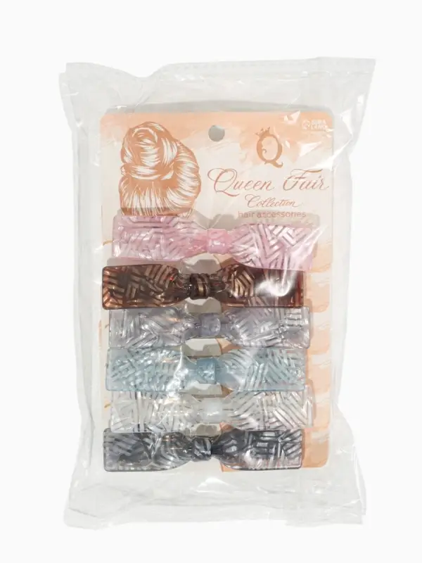 Заколка - автомат для волос QF &laquo;Вэнна&raquo; грация, 8.5 см, МИКС