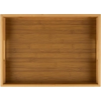 Поднос из бамбука с ручками  Foresta di bamb&ugrave;, р-р: 41х30х5 см