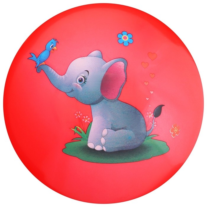 Мяч детский «Животные», d=22 см, 60 г, цвет МИКС Мяч детский «Животные», d=22 см, 60 г, цвет МИКС