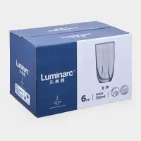 Стаканы высокие Luminarc EIFFEL, 350 мл, набор 6 шт., стекло, прозрачные