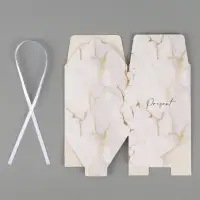 Коробка подарочная складная &laquo;Мрамор&raquo;, 12&times;12&times;12 см