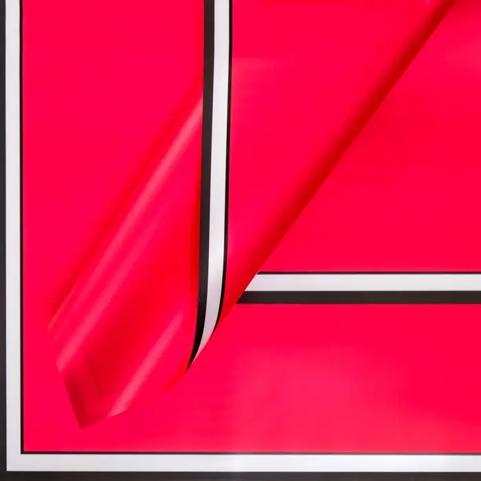 Пленка матовая «Двойной кант», красный, 0.57×0.57 м Пленка матовая «Двойной кант», красный, 0.57×0.57 м