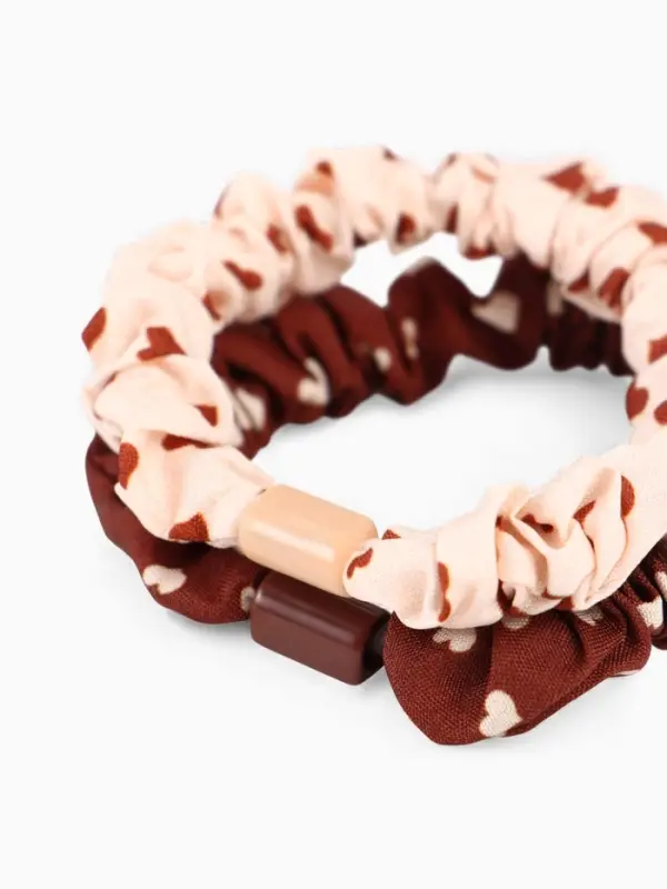 Резинка для волос «Сердечки», набор 2 шт., Коты аристократы Резинка для волос «Сердечки», набор 2 шт., Коты аристократы