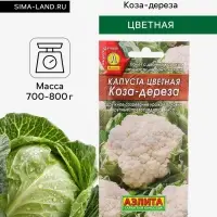 Семена Капуста цветная &laquo;Коза-дереза&raquo;, 0.3 г, &laquo;Аэлита&raquo;
