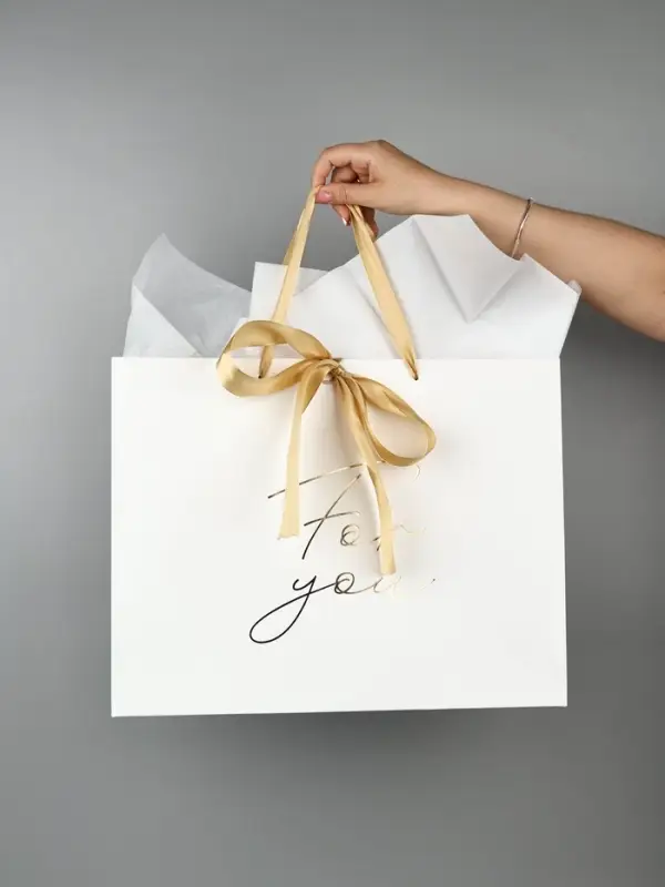 Подарочный пакет For you, 40 &times; 31 &times; 11,5 см
