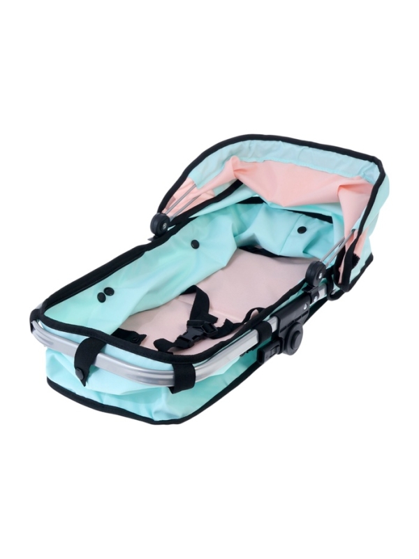 Коляска для кукол универсальная «Нежность», с корзиной, металлический каркас Коляска для кукол универсальная «Нежность», с корзиной, металлический каркас