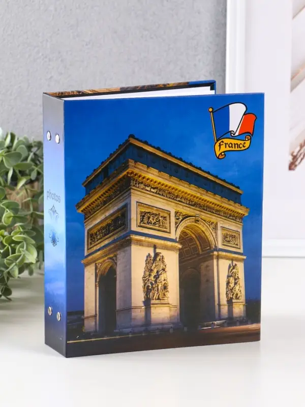 Фотоальбом 200 фото 10X15см, Фотоальбом 200 фото 10X15см, "Триумфальная арка", ПП карм.