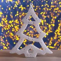 Светодиодная фигура &laquo;Ёлка&raquo; 25&times;32 см, пластик, 220 В, свечение мульти (RG/RB)