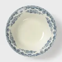 Салатник Добрушский завод &laquo;Версаль&raquo;, 360 мл, фарфор, белая, синяя