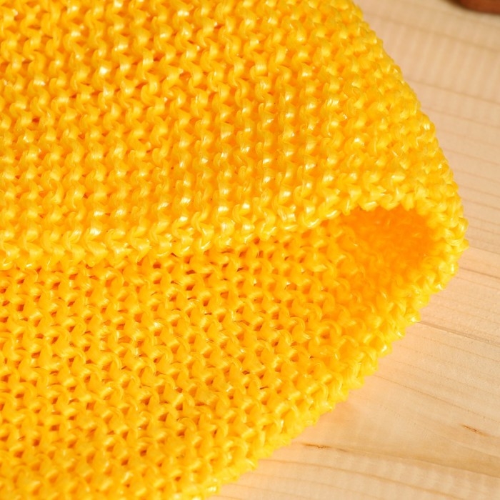 Мочалка банная вязаная Мочалка банная вязаная "Супердлинная", 70х11см, цвет микс