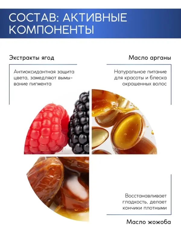 Шампунь для волос &laquo;Защита цвета&raquo;, 400 мл, BONAMI