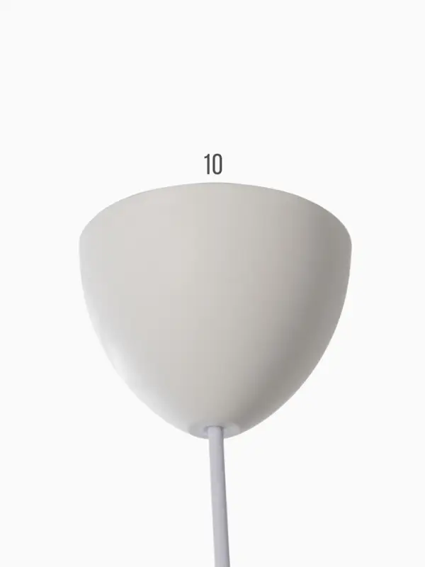 Светильник подвесной Светильник подвесной "Ирис" 2814/1, 1х15Вт, Е27, белый 28х28х14(85) см