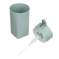 VETTA Дозатор для жидкого мыла, пластик, 350 мл, 14,5x9,5x7 см, мятный