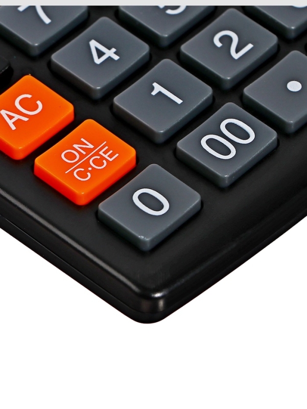 Калькулятор настольный 12-разрядный CT-388, черный Калькулятор настольный 12-разрядный CT-388, черный