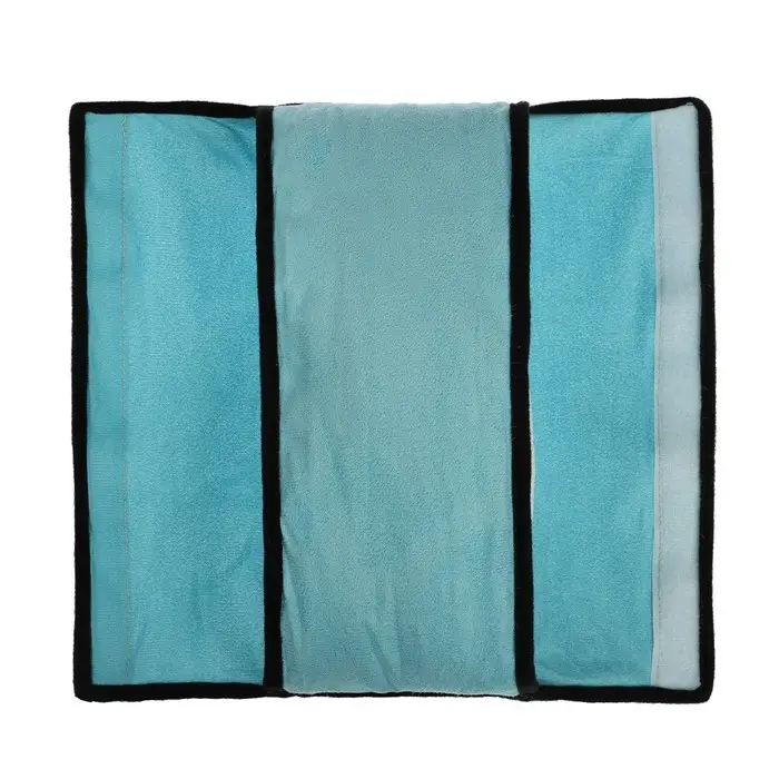 Подушка на ремень безопасности, 28 см, голубая, текстиль