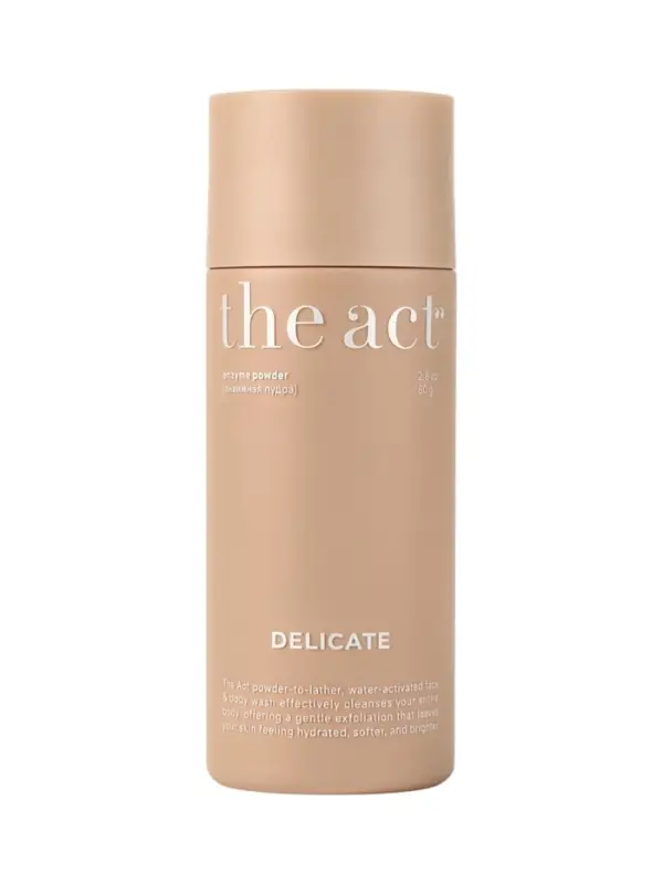 Энзимная пудра для лица и тела, 80 г, The Act